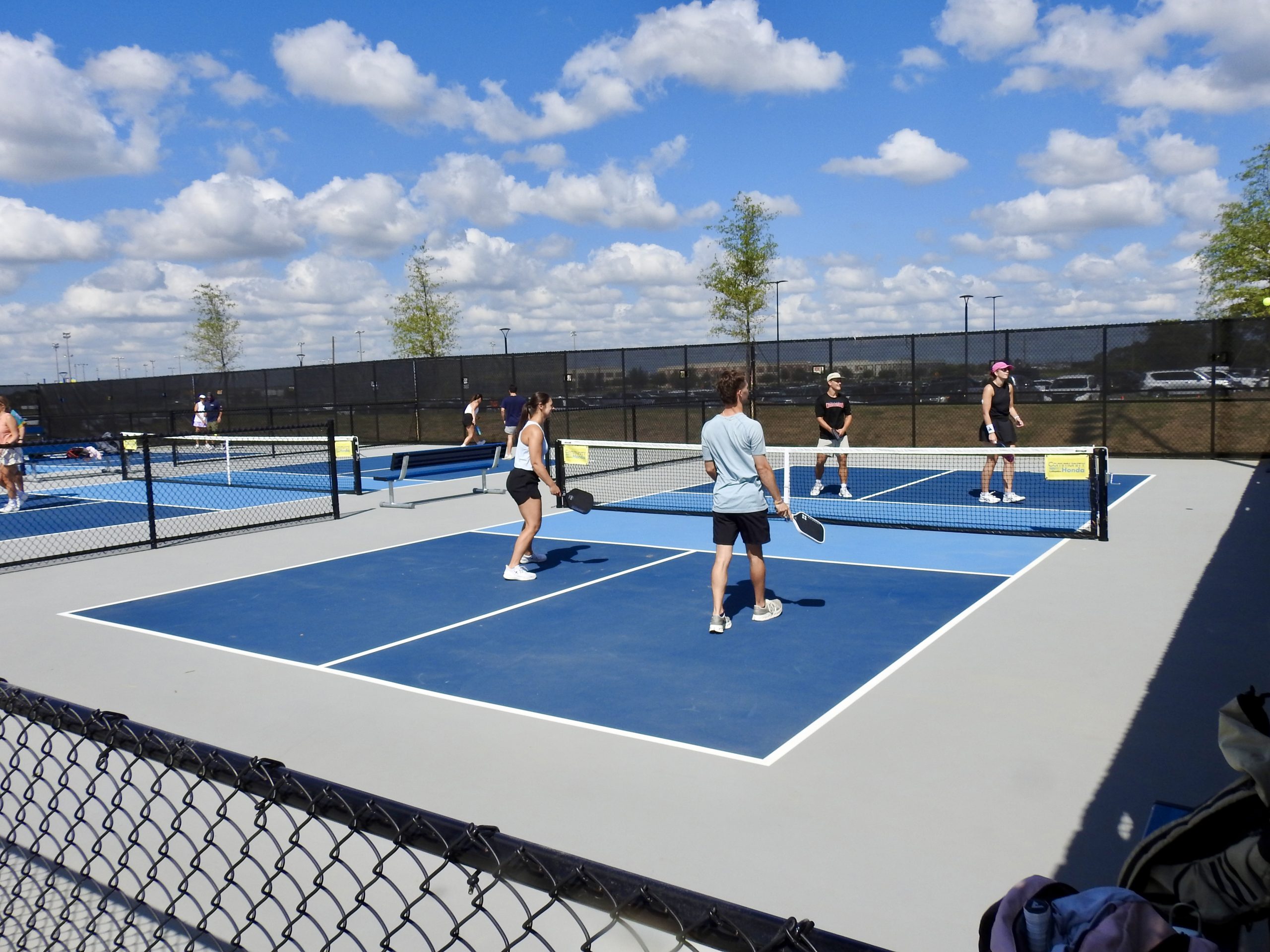 Pickleball courts