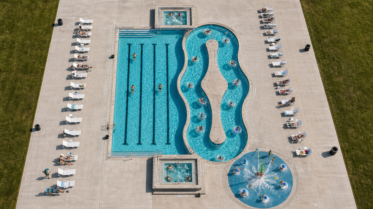 Resort pool